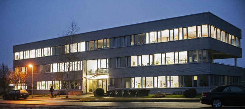 Verwaltungsgebäuder der MWA in Kleinmachnow